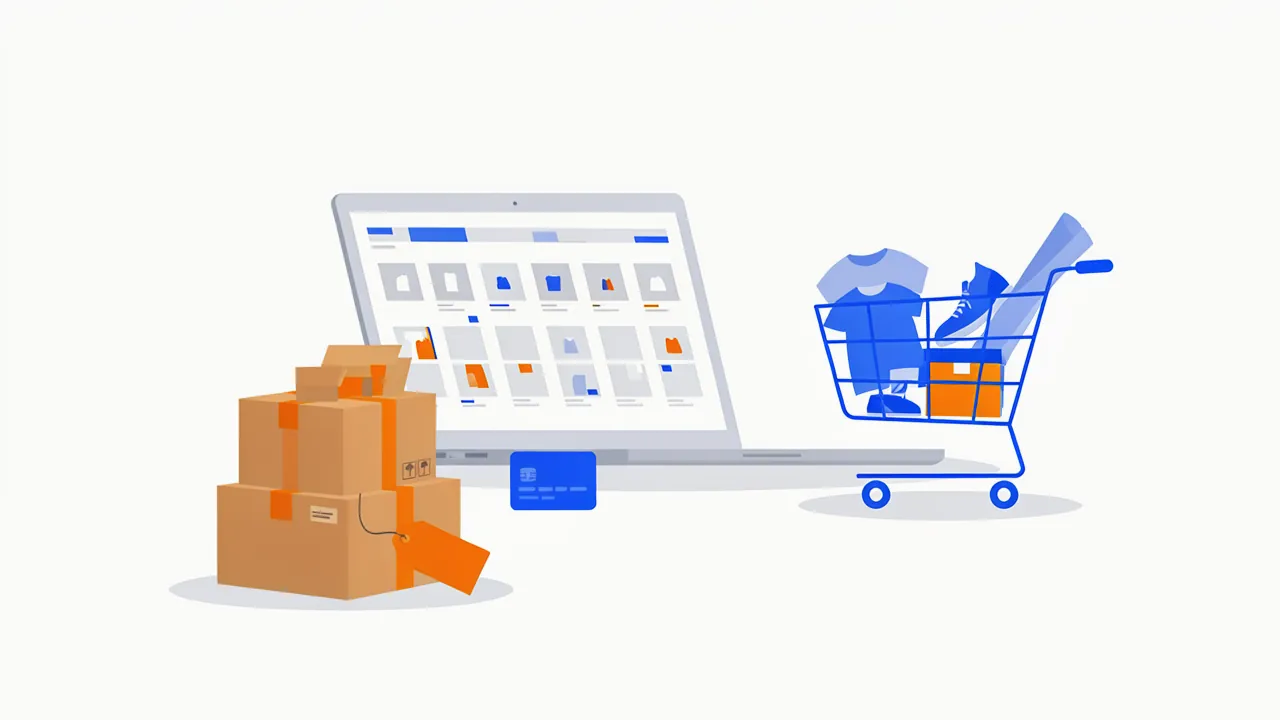 Retail & E-commerce illustration